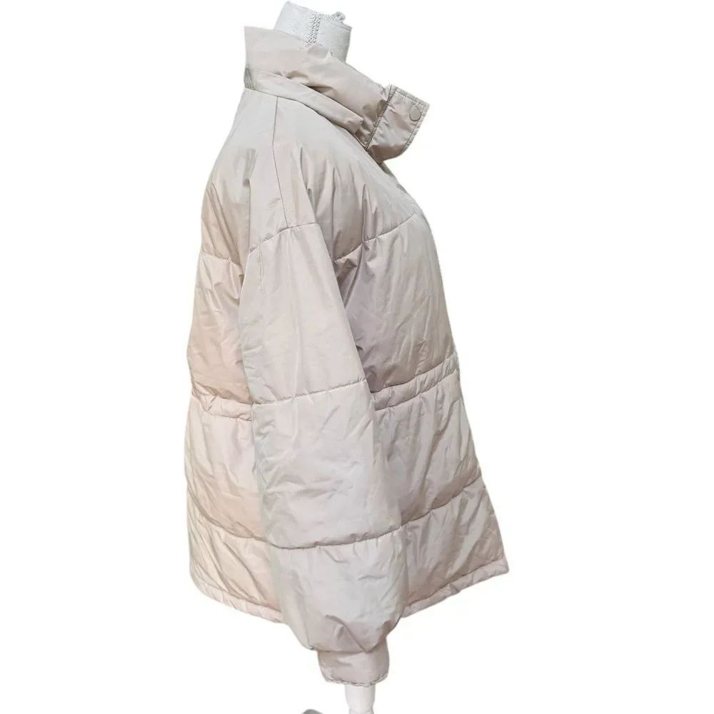 NA-KD Waist Drawstring Padded Jacket Large - Picture 4 of 10